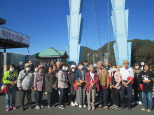 鴨川便の会員様（竜神大吊橋）